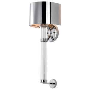 Nuvo Lighting - 60-7755 - One Light Wall Sconce - Teagon - Polished Nickel