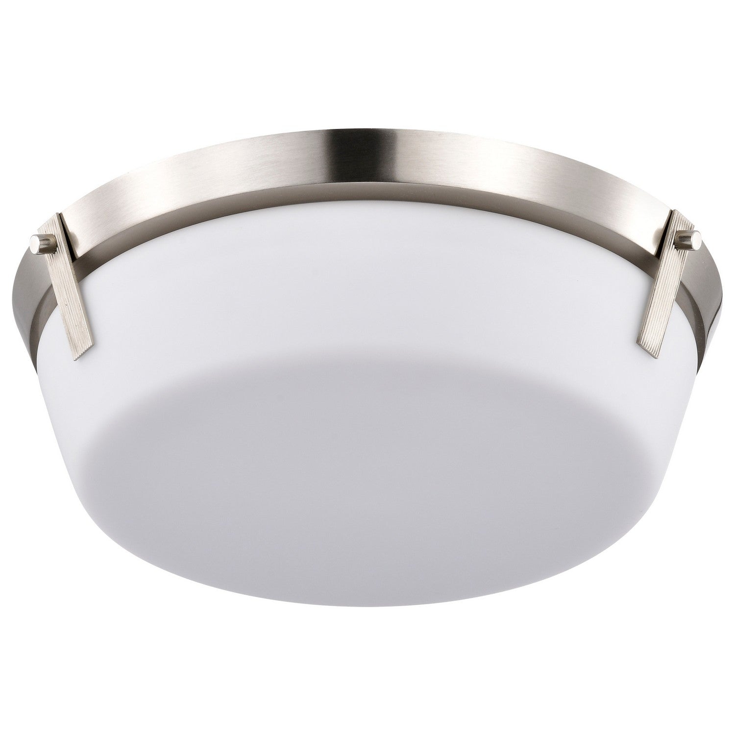 Nuvo Lighting - 60-7760 - Three Light Flush Mount - Rowen - Brushed Nickel