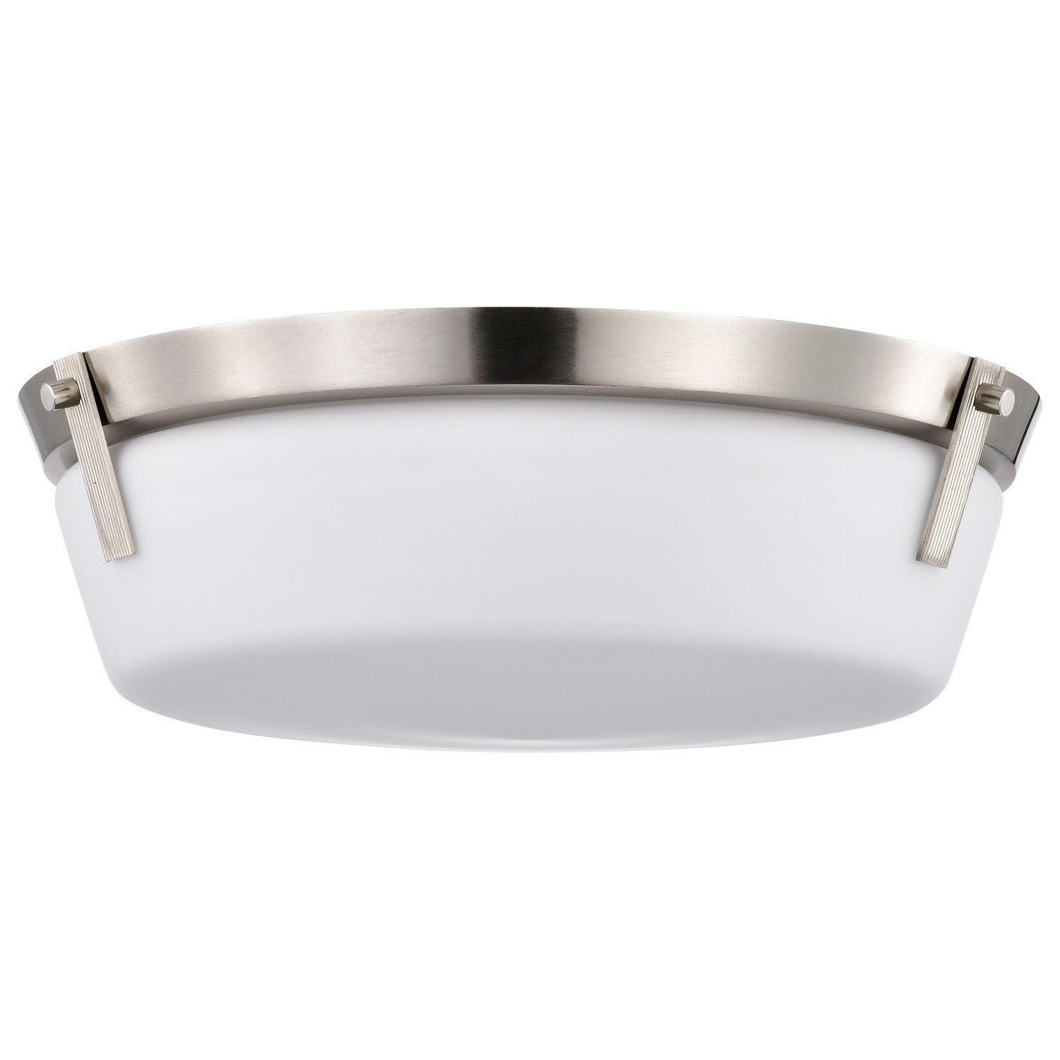 Nuvo Lighting - 60-7760 - Three Light Flush Mount - Rowen - Brushed Nickel