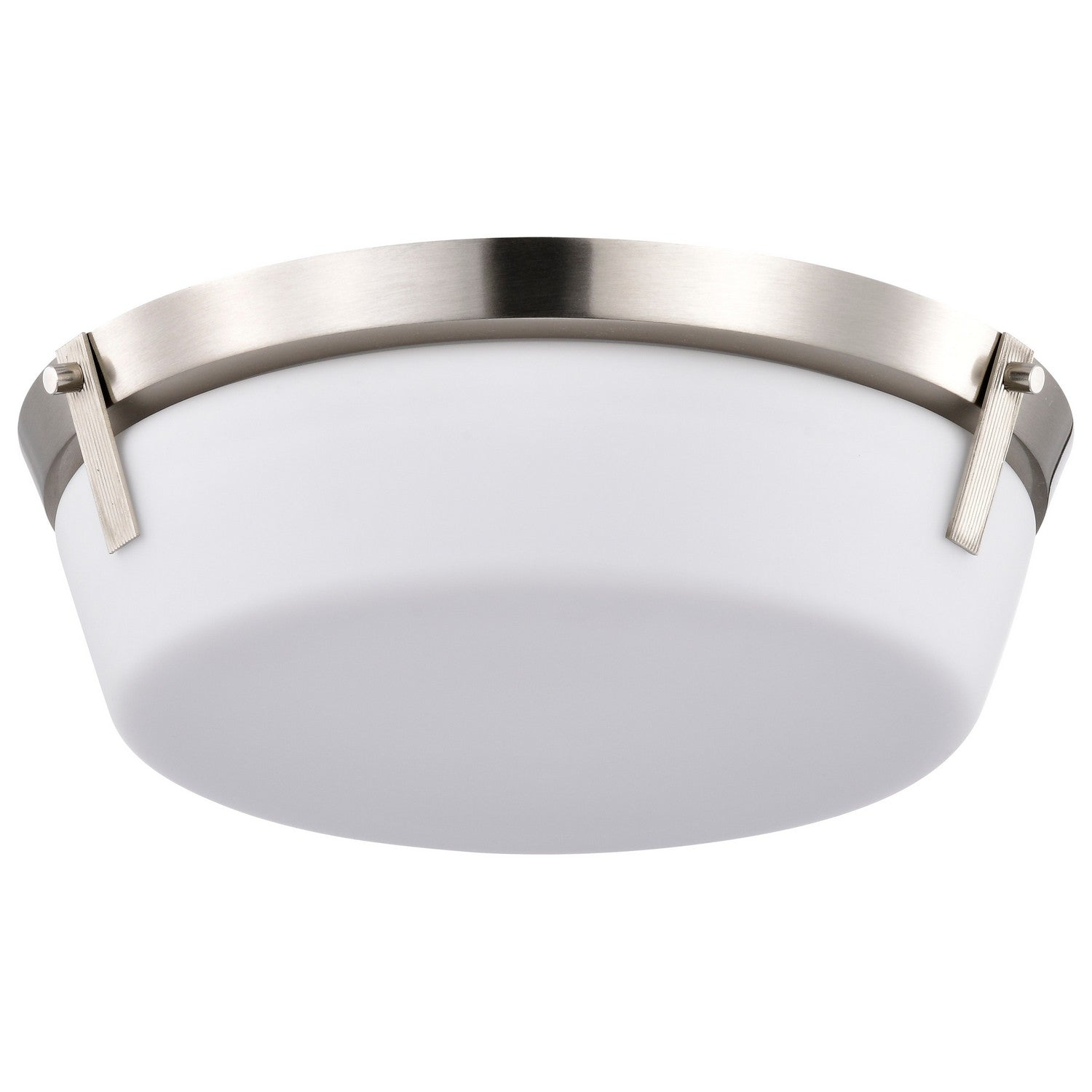 Nuvo Lighting - 60-7760 - Three Light Flush Mount - Rowen - Brushed Nickel