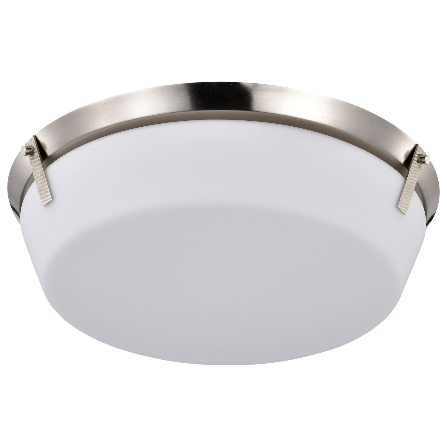 Nuvo Lighting - 60-7761 - Four Light Flush Mount - Rowen - Brushed Nickel