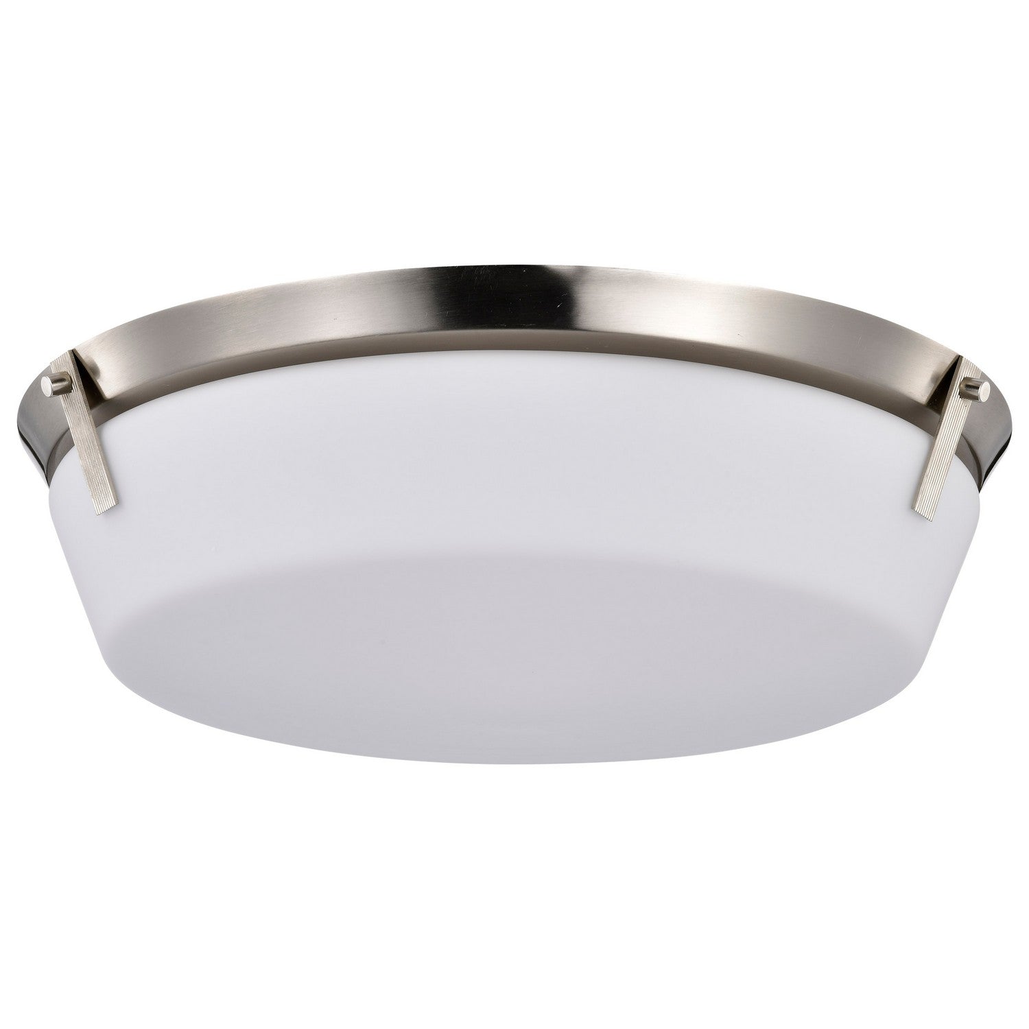 Nuvo Lighting - 60-7761 - Four Light Flush Mount - Rowen - Brushed Nickel