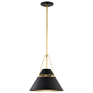 Nuvo Lighting - 60-7766 - One Light Pendant - Adina - Matte Black