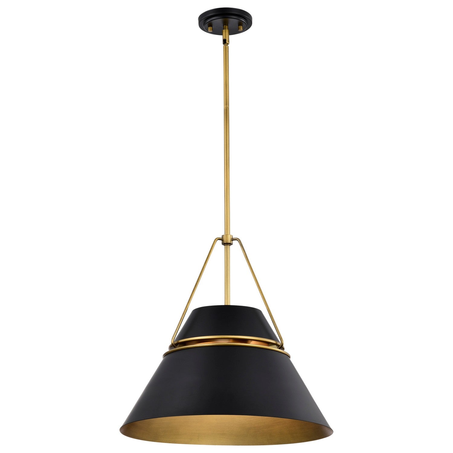 Nuvo Lighting - 60-7768 - Three Light Pendant - Adina - Matte Black