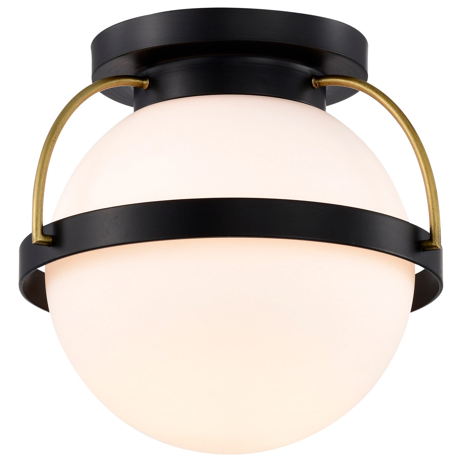 Nuvo Lighting - 60-7770 - One Light Flush Mount - Lakeshore - Matte Black