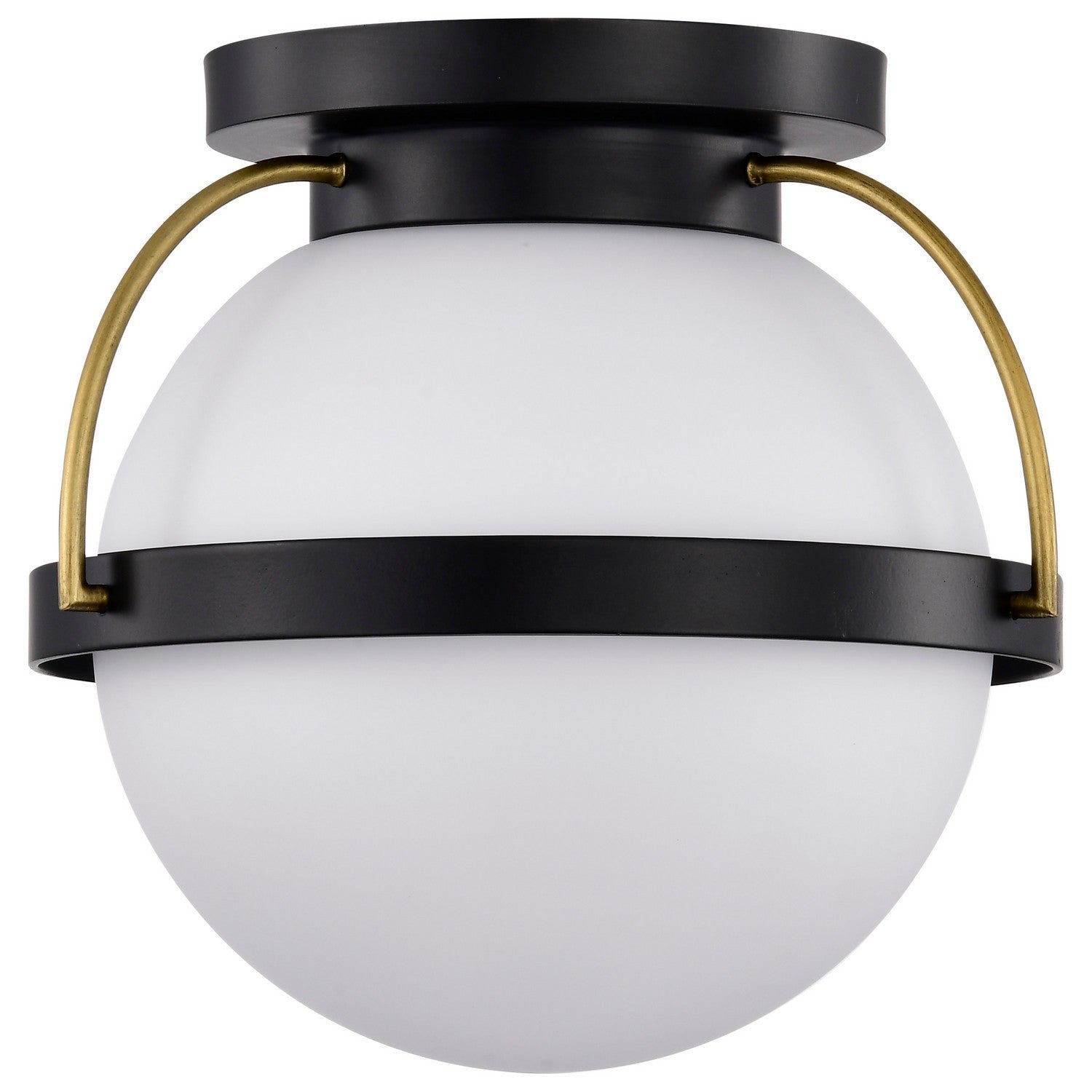 Nuvo Lighting - 60-7770 - One Light Flush Mount - Lakeshore - Matte Black