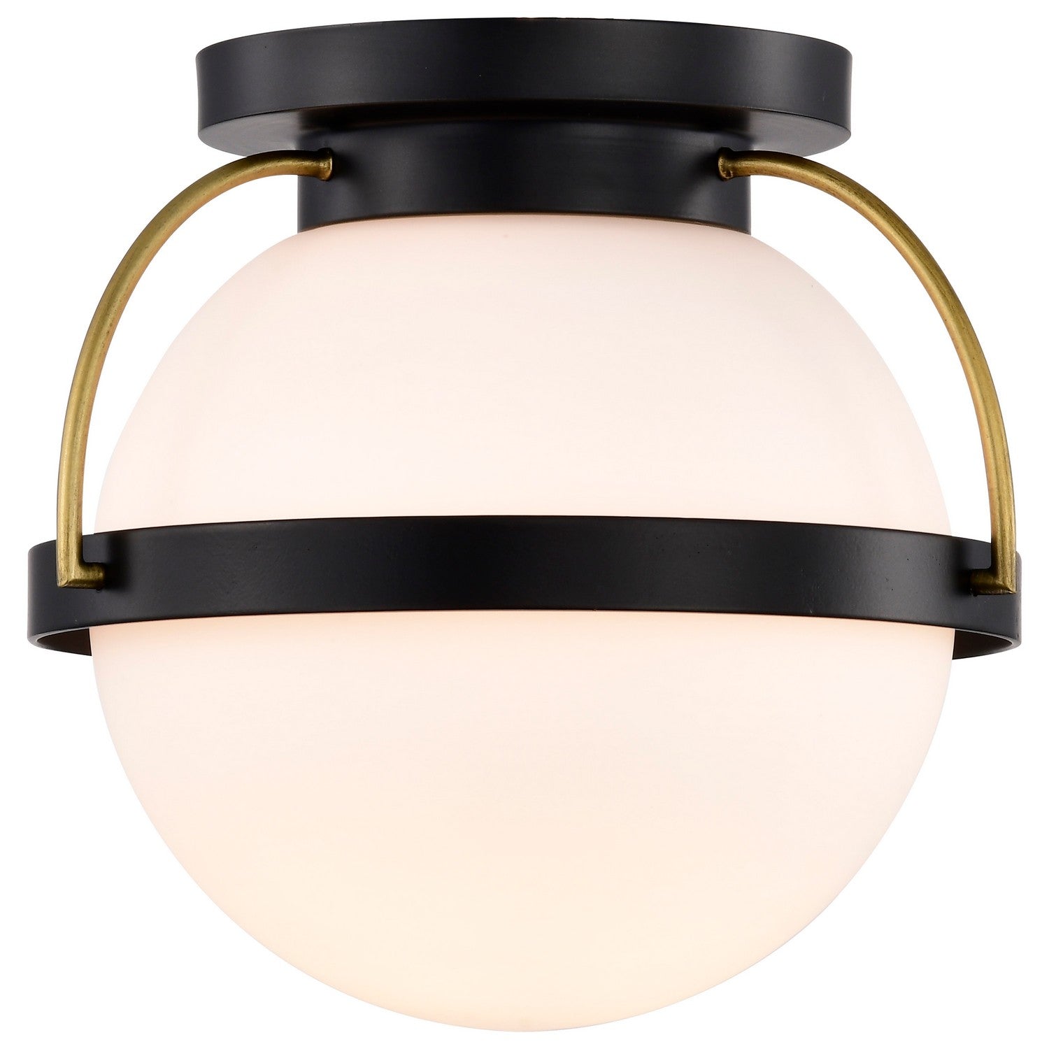 Nuvo Lighting - 60-7770 - One Light Flush Mount - Lakeshore - Matte Black