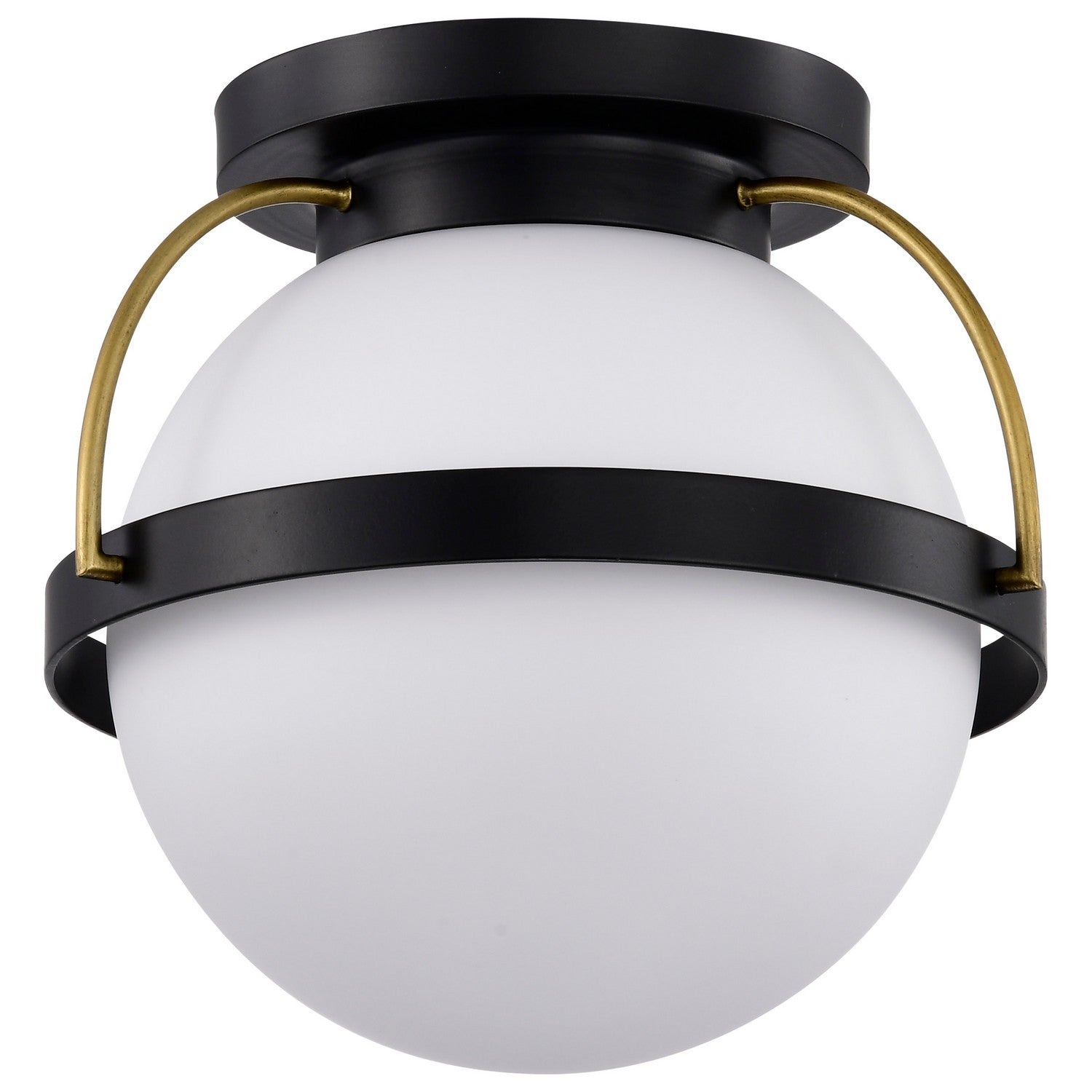 Nuvo Lighting - 60-7770 - One Light Flush Mount - Lakeshore - Matte Black