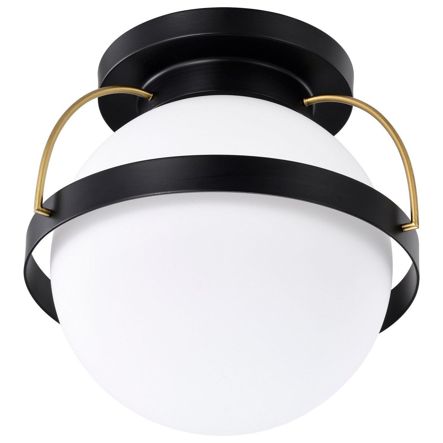 Nuvo Lighting - 60-7771 - One Light Flush Mount - Lakeshore - Matte Black