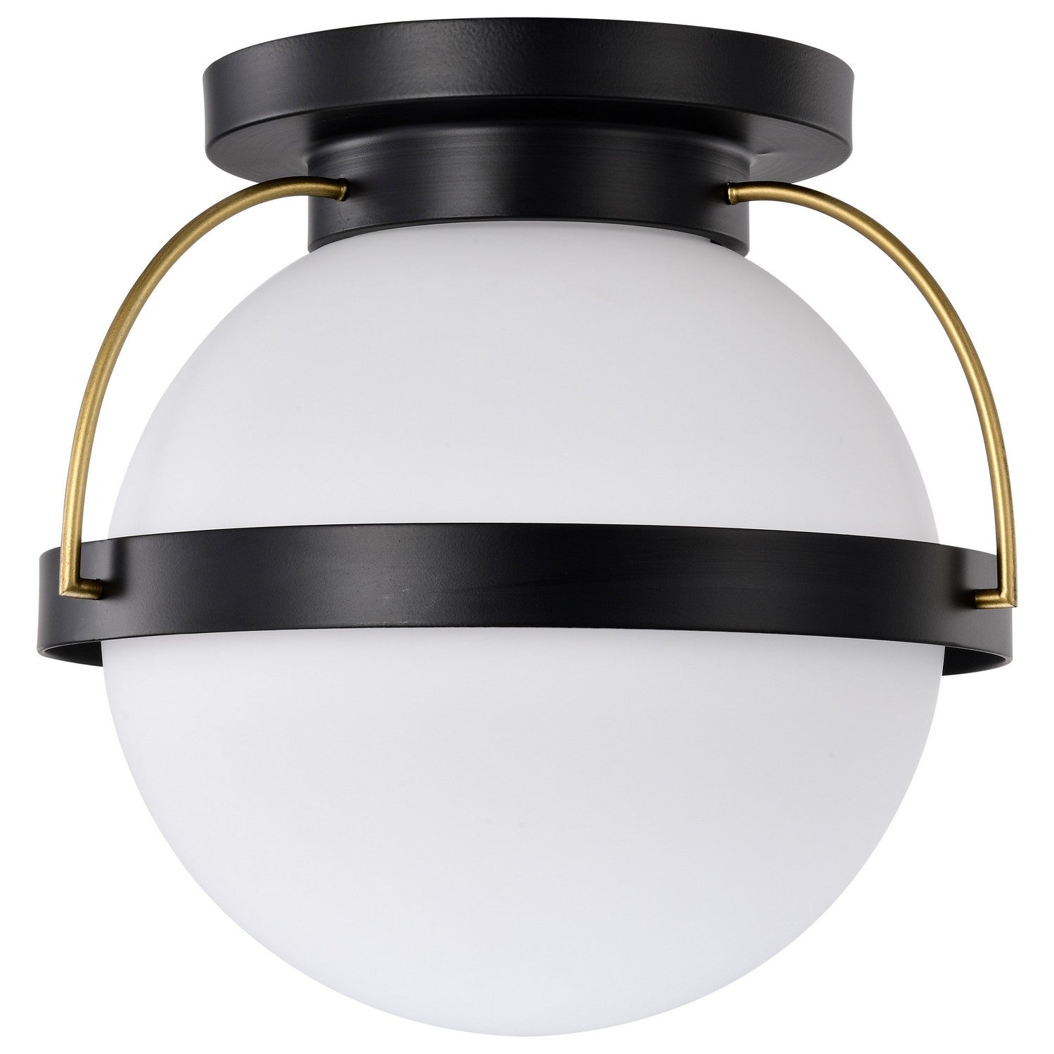 Nuvo Lighting - 60-7771 - One Light Flush Mount - Lakeshore - Matte Black