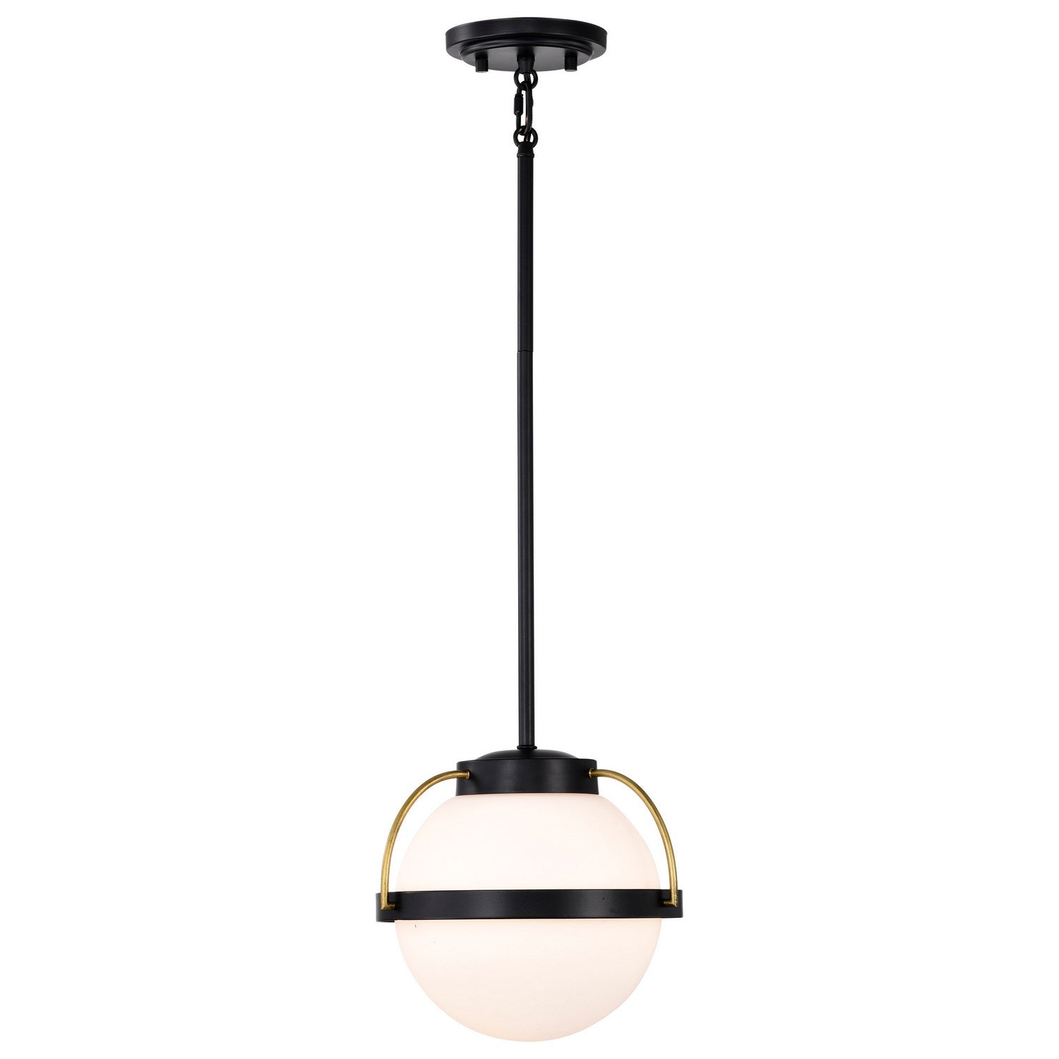 Nuvo Lighting - 60-7773 - One Light Pendant - Lakeshore - Matte Black