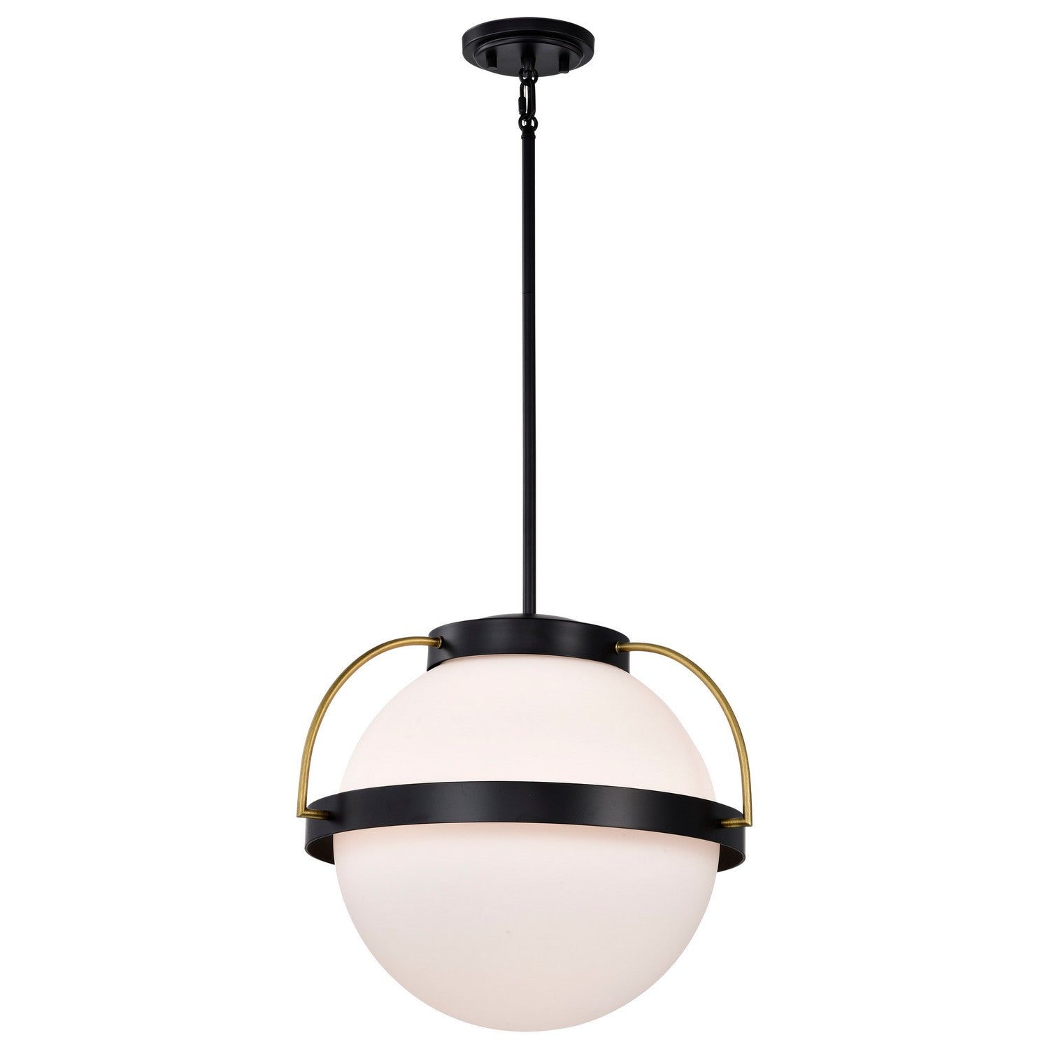 Nuvo Lighting - 60-7774 - One Light Pendant - Lakeshore - Matte Black