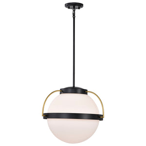 Nuvo Lighting - 60-7774 - One Light Pendant - Lakeshore - Matte Black