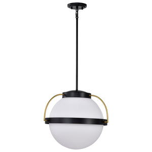 Nuvo Lighting - 60-7774 - One Light Pendant - Lakeshore - Matte Black