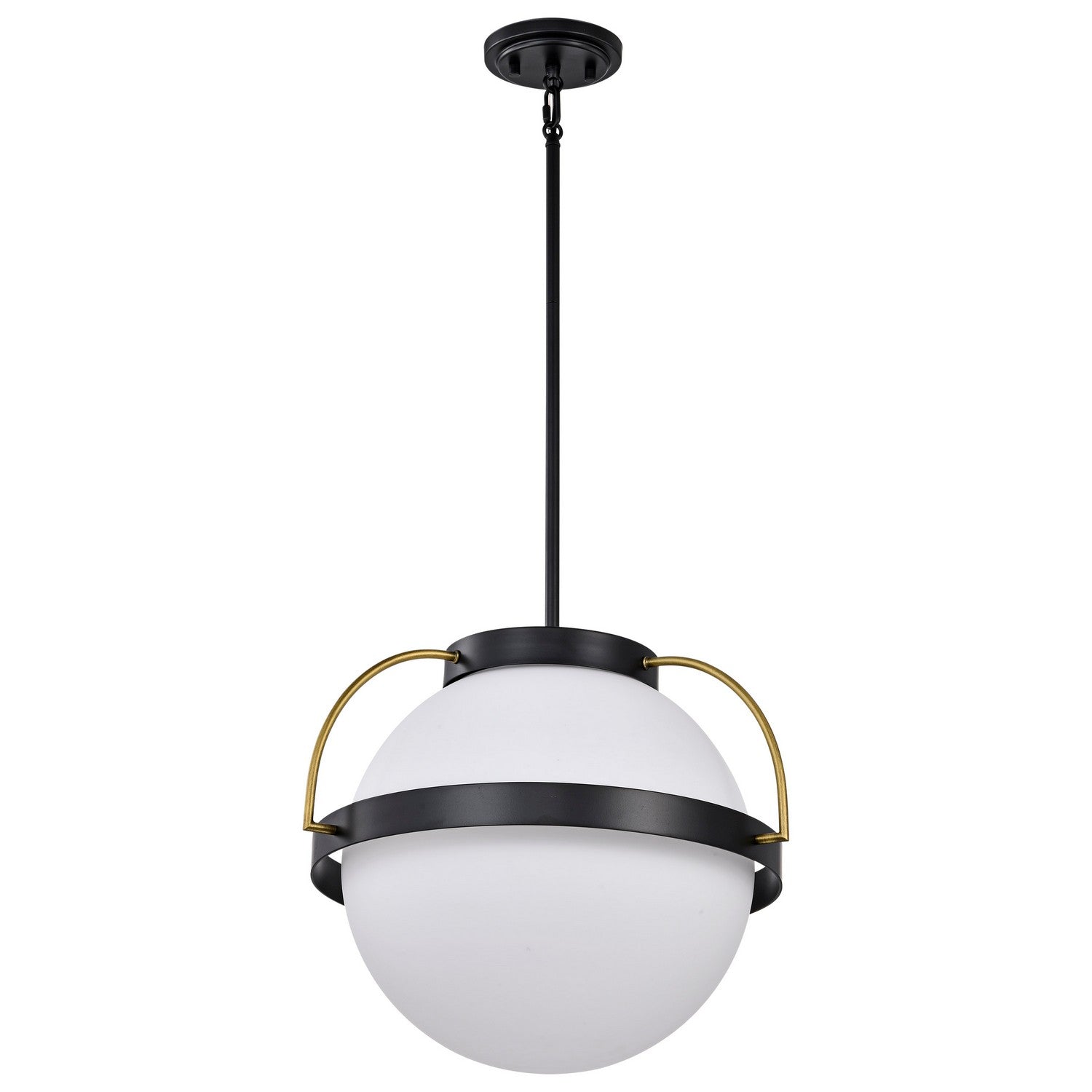 Nuvo Lighting - 60-7774 - One Light Pendant - Lakeshore - Matte Black