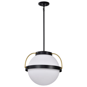 Nuvo Lighting - 60-7774 - One Light Pendant - Lakeshore - Matte Black