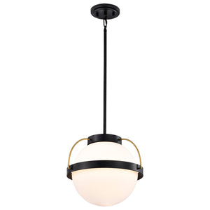 Nuvo Lighting - 60-7775 - One Light Pendant - Lakeshore - Matte Black