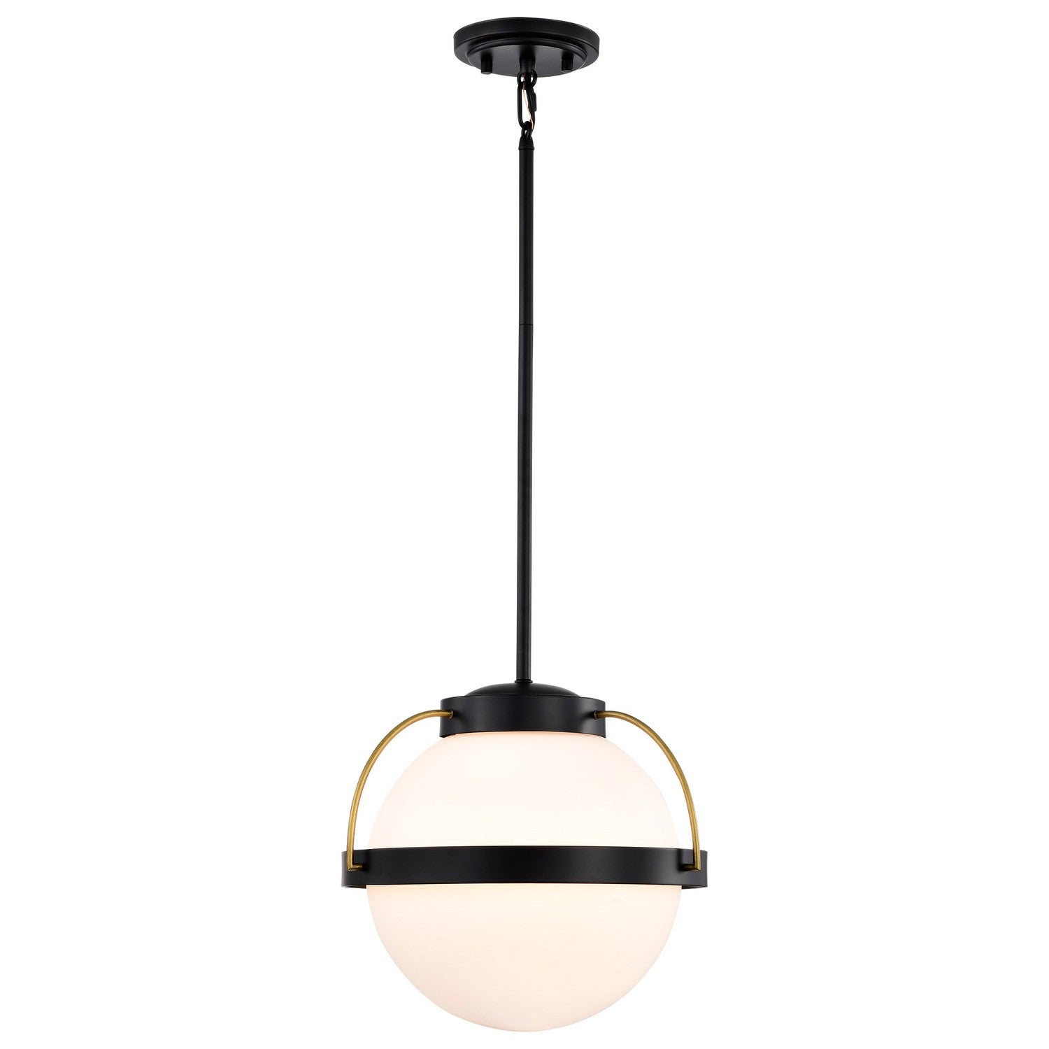 Nuvo Lighting - 60-7775 - One Light Pendant - Lakeshore - Matte Black