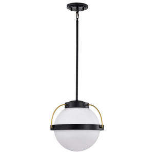 Nuvo Lighting - 60-7775 - One Light Pendant - Lakeshore - Matte Black