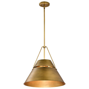 Nuvo Lighting - 60-7778 - Three Light Pendant - Adina - Natural Brass