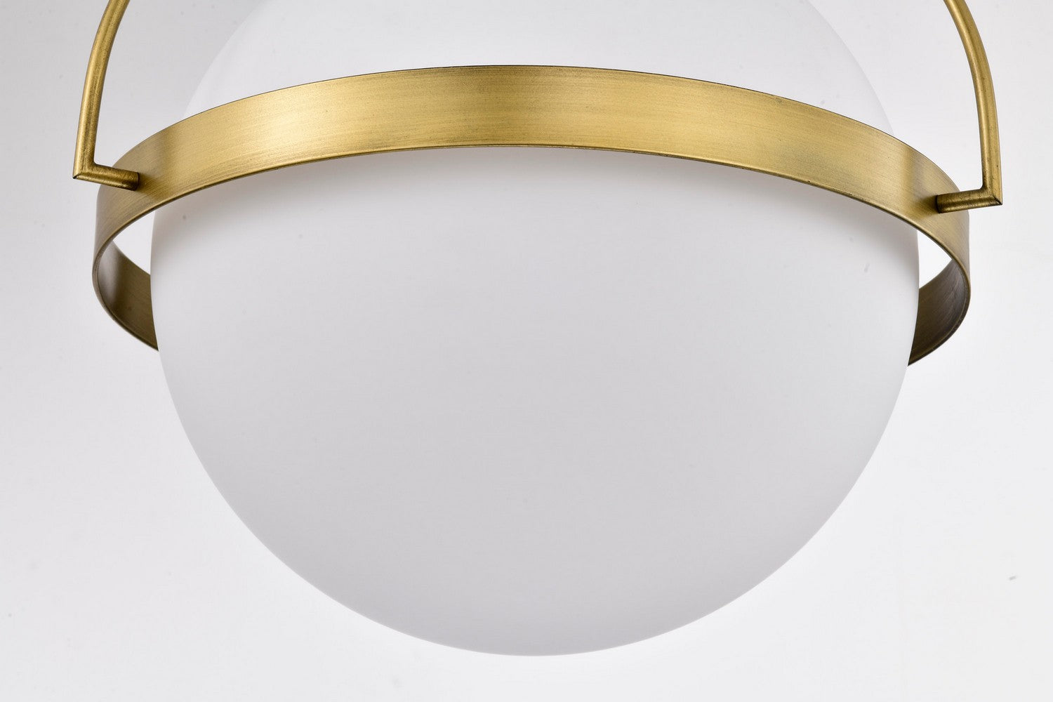 Nuvo Lighting - 60-7782 - One Light Flush Mount - Lakeshore - Natural Brass