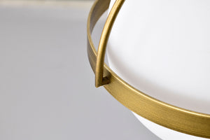 Nuvo Lighting - 60-7783 - One Light Pendant - Lakeshore - Natural Brass