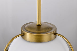 Nuvo Lighting - 60-7783 - One Light Pendant - Lakeshore - Natural Brass