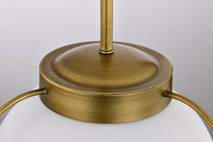 Nuvo Lighting - 60-7784 - One Light Pendant - Lakeshore - Natural Brass