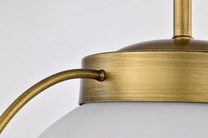 Nuvo Lighting - 60-7784 - One Light Pendant - Lakeshore - Natural Brass