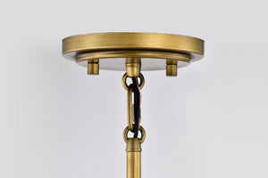 Nuvo Lighting - 60-7785 - One Light Pendant - Lakeshore - Natural Brass