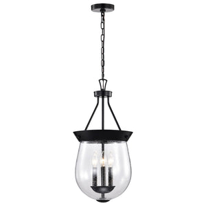 Nuvo Lighting - 60-7800 - Three Light Pendant - Boliver - Matte Black