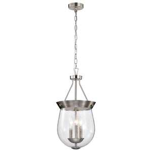 Nuvo Lighting - 60-7802 - Three Light Pendant - Boliver - Brushed Nickel