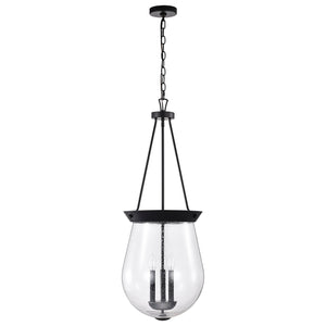 Nuvo Lighting - 60-7803 - Three Light Pendant - Boliver - Matte Black