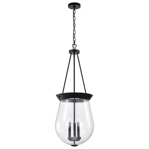 Nuvo Lighting - 60-7803 - Three Light Pendant - Boliver - Matte Black