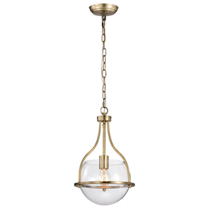 Nuvo Lighting - 60-7815 - One Light Pendant - Amado - Vintage Brass