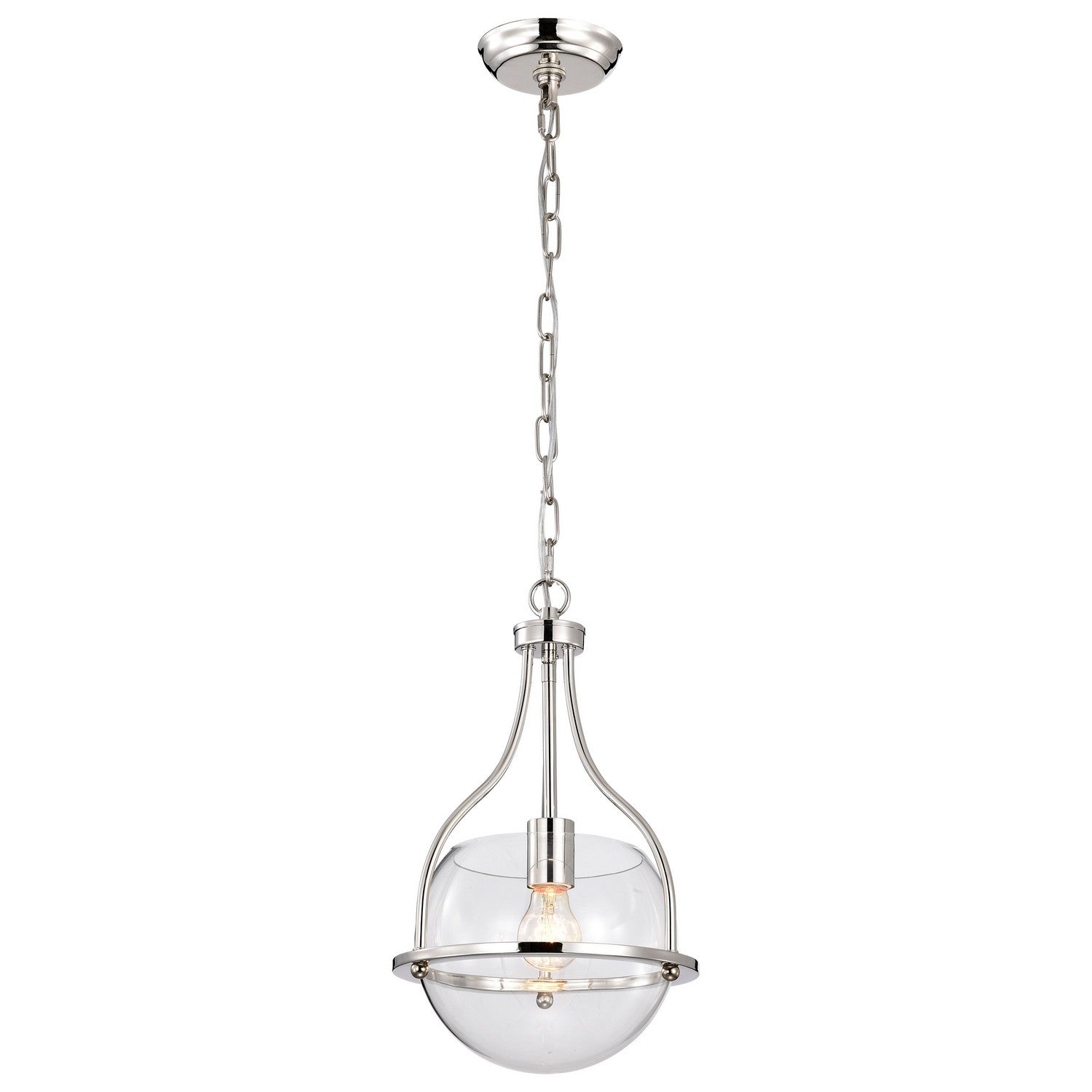 Nuvo Lighting - 60-7816 - One Light Pendant - Amado - Polished Nickel