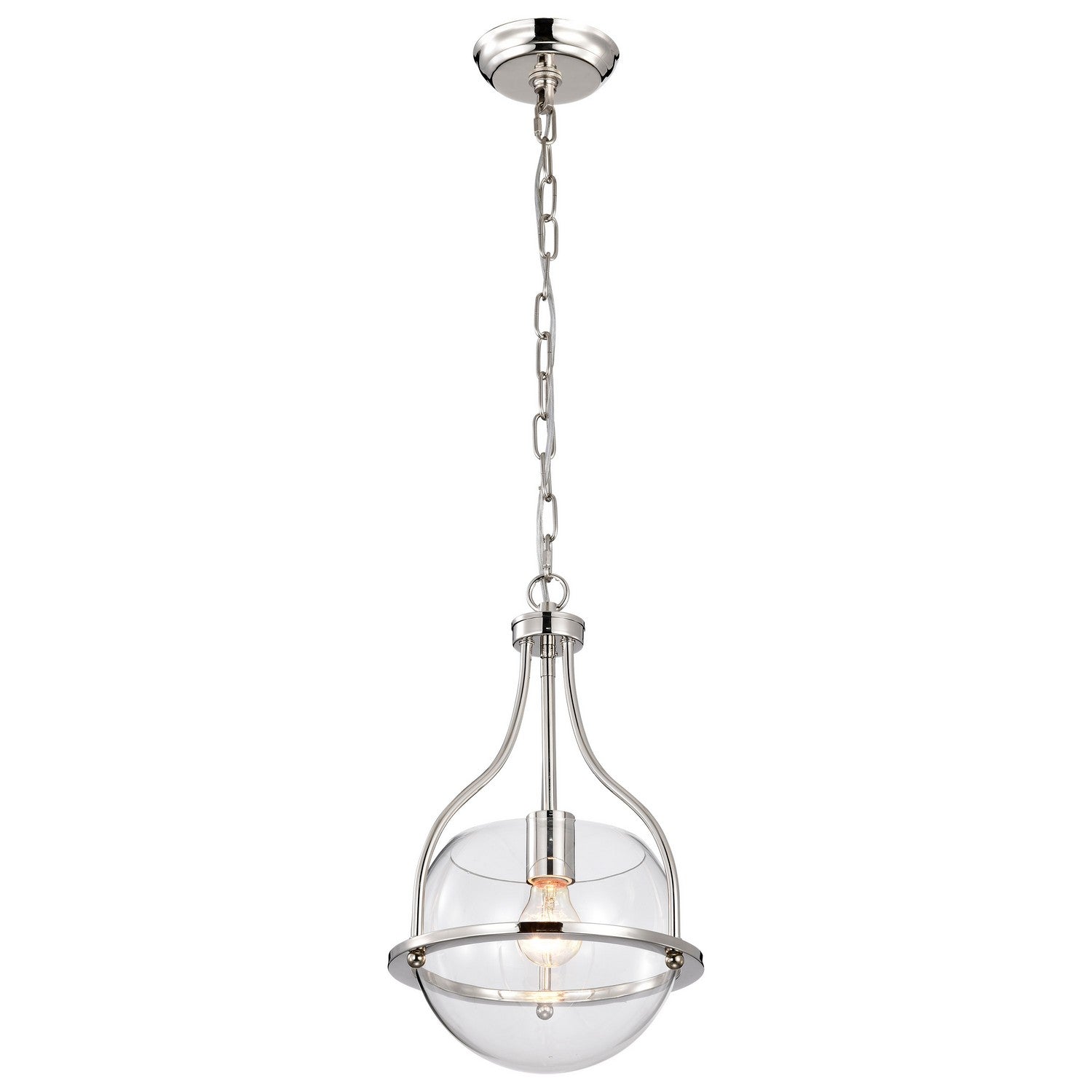 Nuvo Lighting - 60-7816 - One Light Pendant - Amado - Polished Nickel