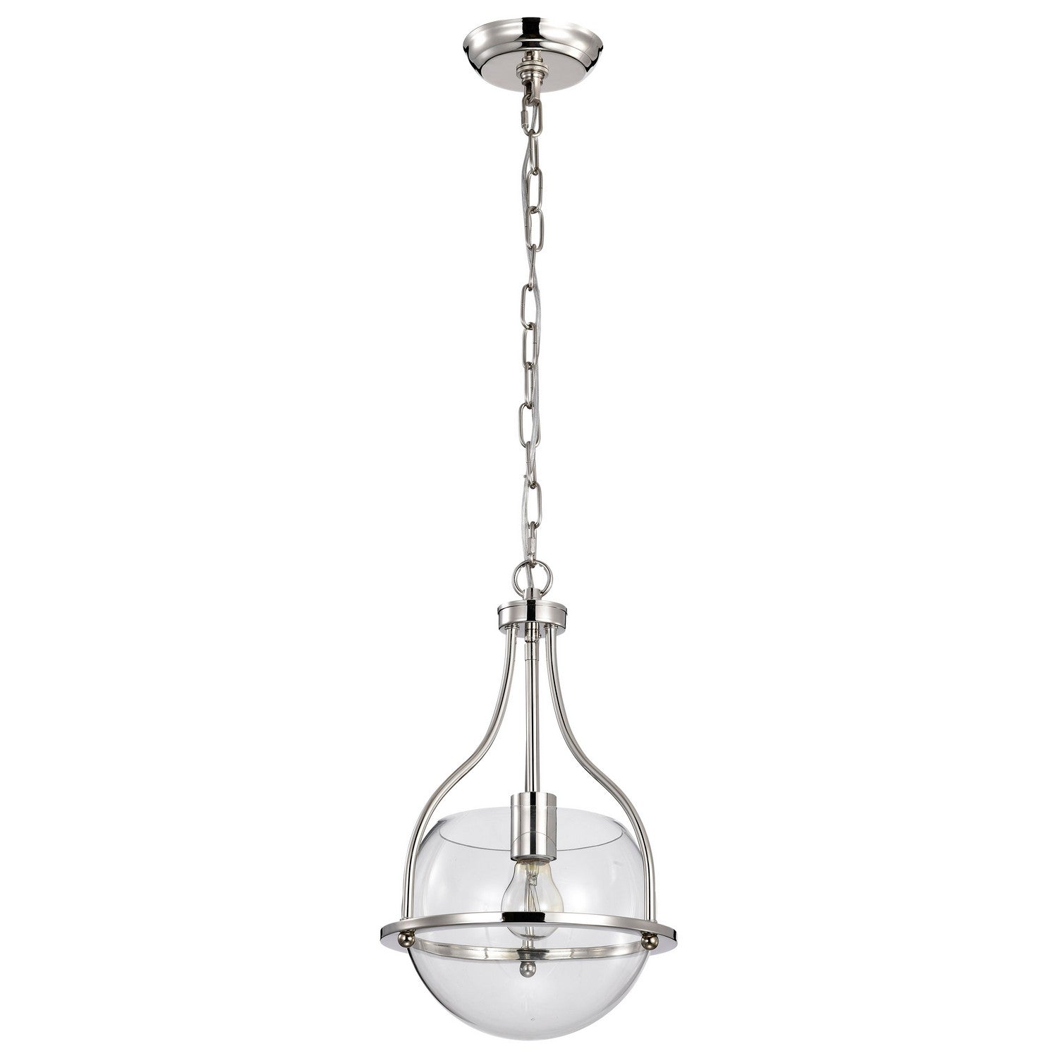 Nuvo Lighting - 60-7816 - One Light Pendant - Amado - Polished Nickel