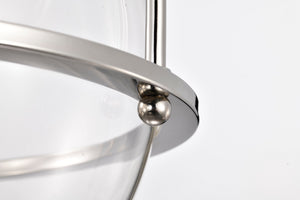Nuvo Lighting - 60-7819 - Three Light Pendant - Amado - Polished Nickel