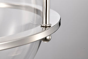 Nuvo Lighting - 60-7819 - Three Light Pendant - Amado - Polished Nickel