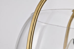 Nuvo Lighting - 60-7821 - Three Light Semi Flush Mount - Amado - Vintage Brass