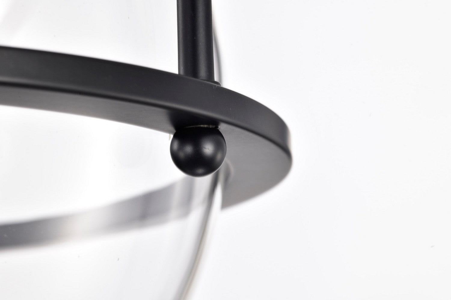 Nuvo Lighting - 60-7823 - Three Light Semi Flush Mount - Amado - Matte Black