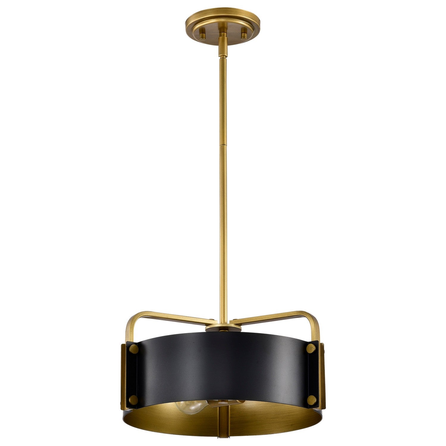 Nuvo Lighting - 60-7842 - Three Light Pendant - Altos - Matte Black