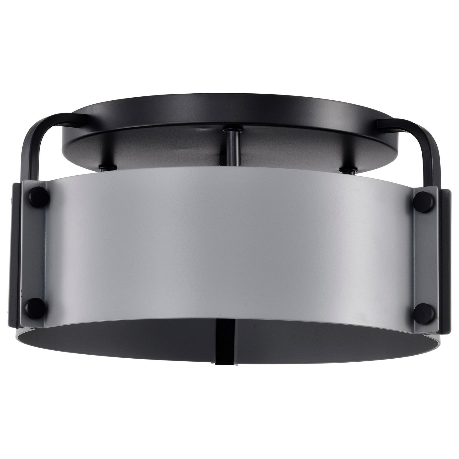 Nuvo Lighting - 60-7850 - Three Light Semi Flush Mount - Altos - Matte Gray