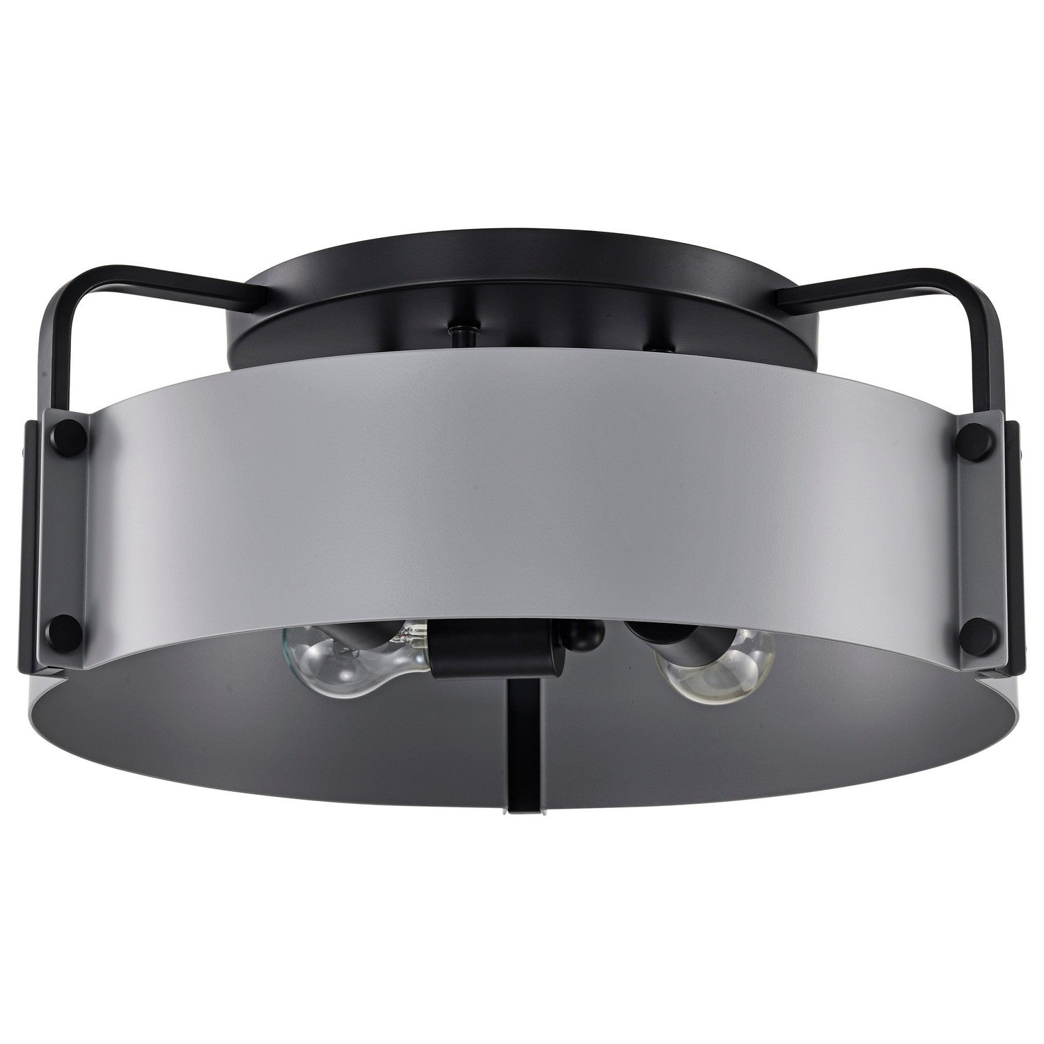 Nuvo Lighting - 60-7851 - Four Light Semi Flush Mount - Altos - Matte Gray