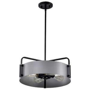 Nuvo Lighting - 60-7853 - Four Light Pendant - Altos - Matte Gray