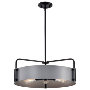 Nuvo Lighting - 60-7854 - Five Light Pendant - Altos - Matte Gray