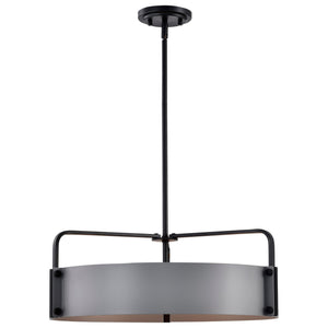 Nuvo Lighting - 60-7854 - Five Light Pendant - Altos - Matte Gray