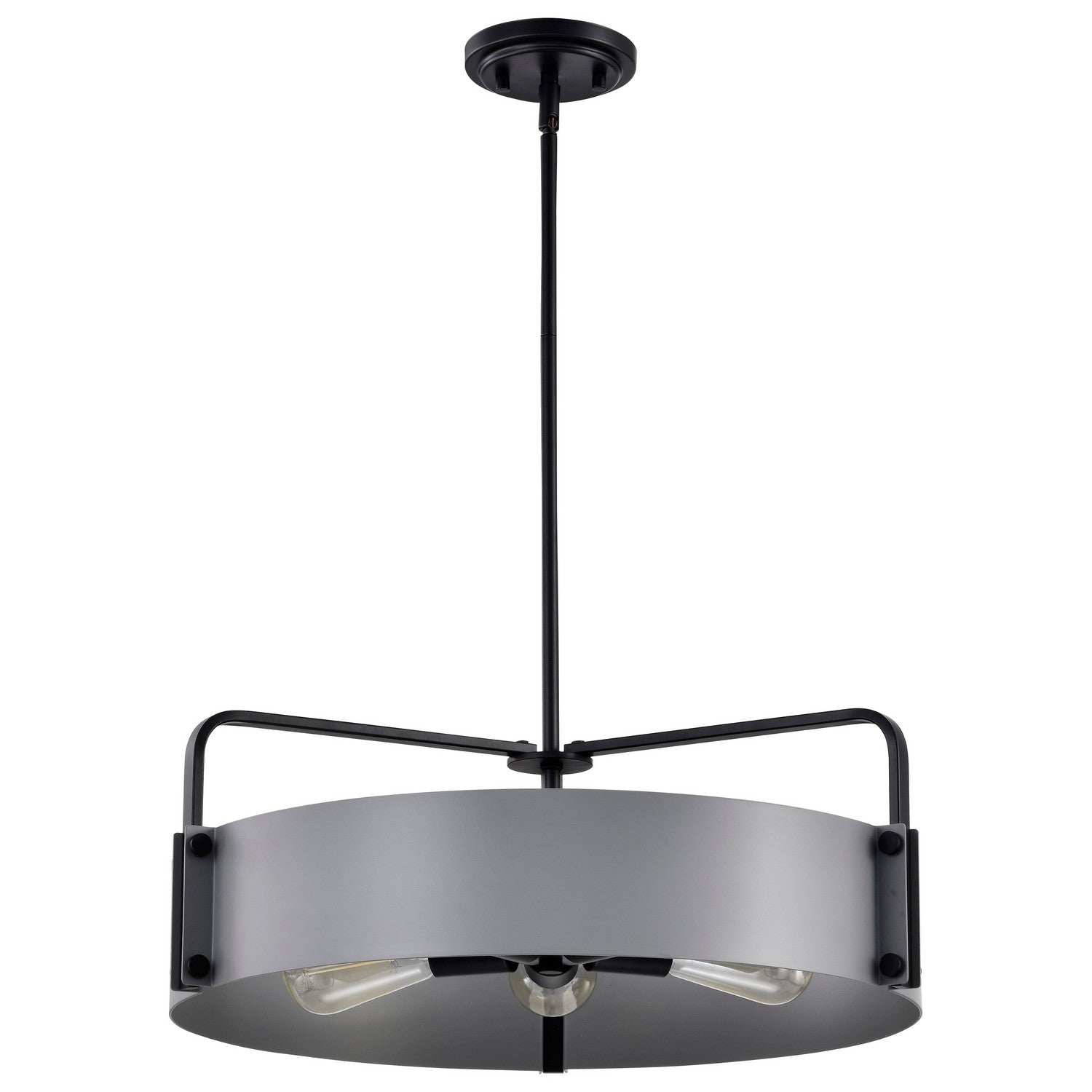 Nuvo Lighting - 60-7854 - Five Light Pendant - Altos - Matte Gray