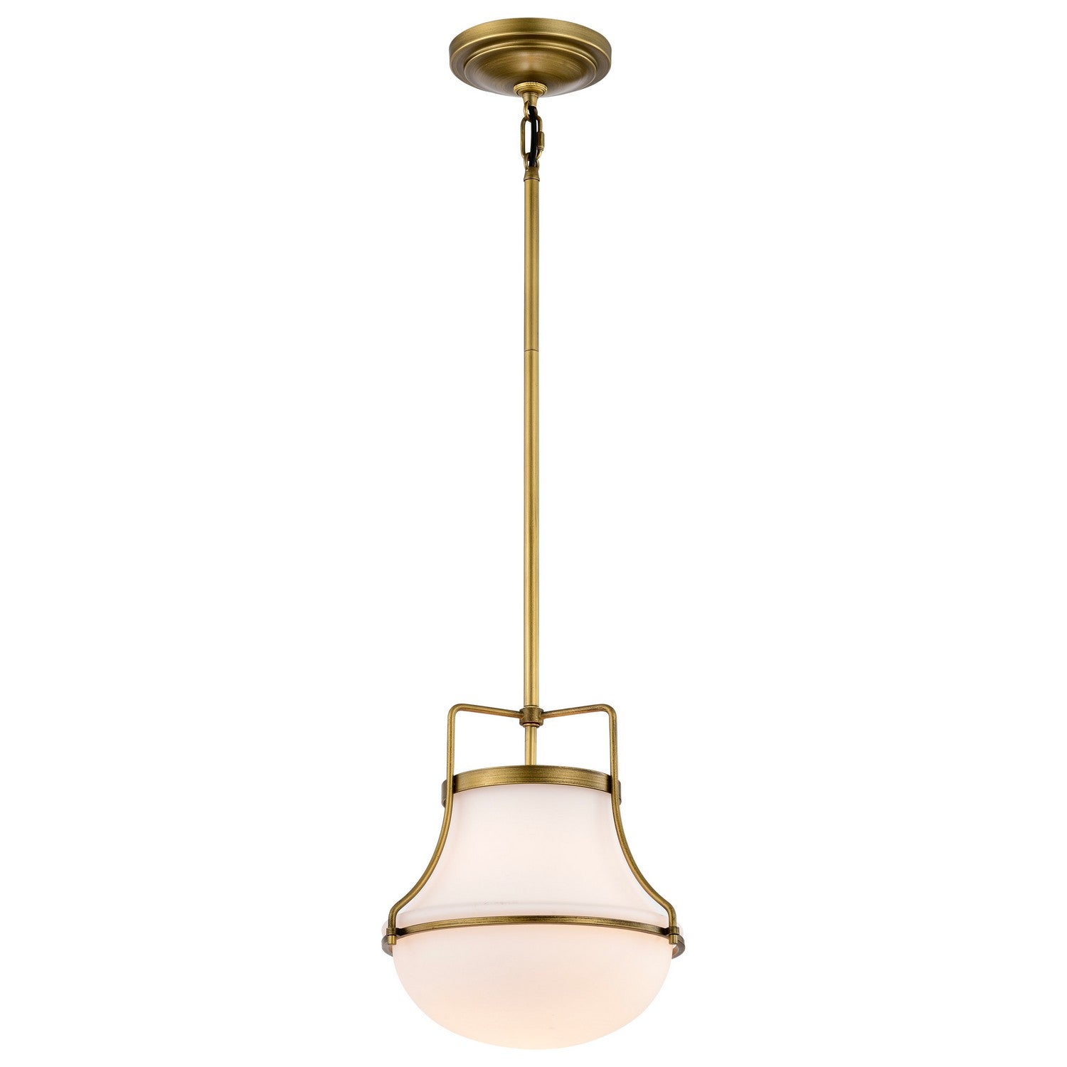 Nuvo Lighting - 60-7862 - One Light Pendant - Valdora - Natural Brass